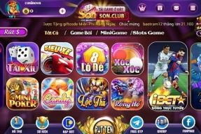 Son Club – Cổng game bài uy tín bậc nhất 2023