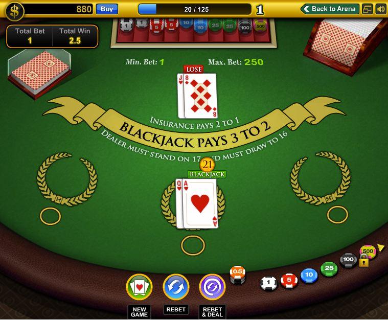 Kiếm từ từ game Blackjack online không quá khó để bạn thử sức