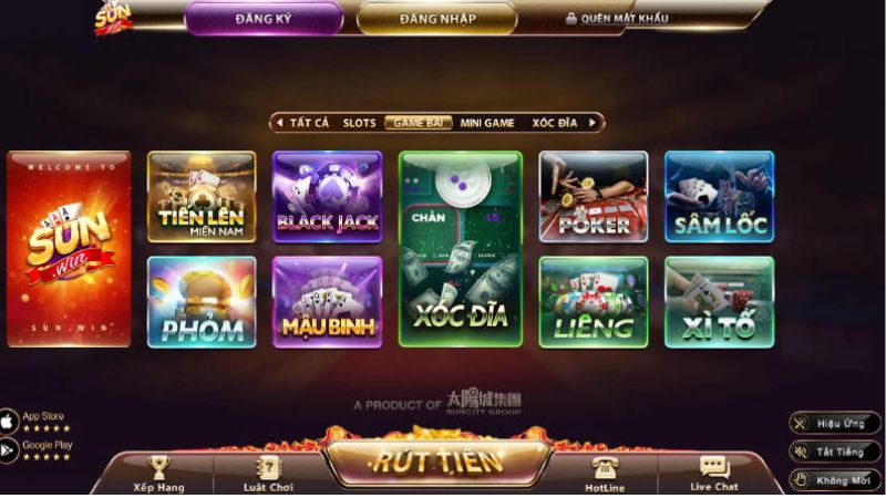 Cổng game Sun Win